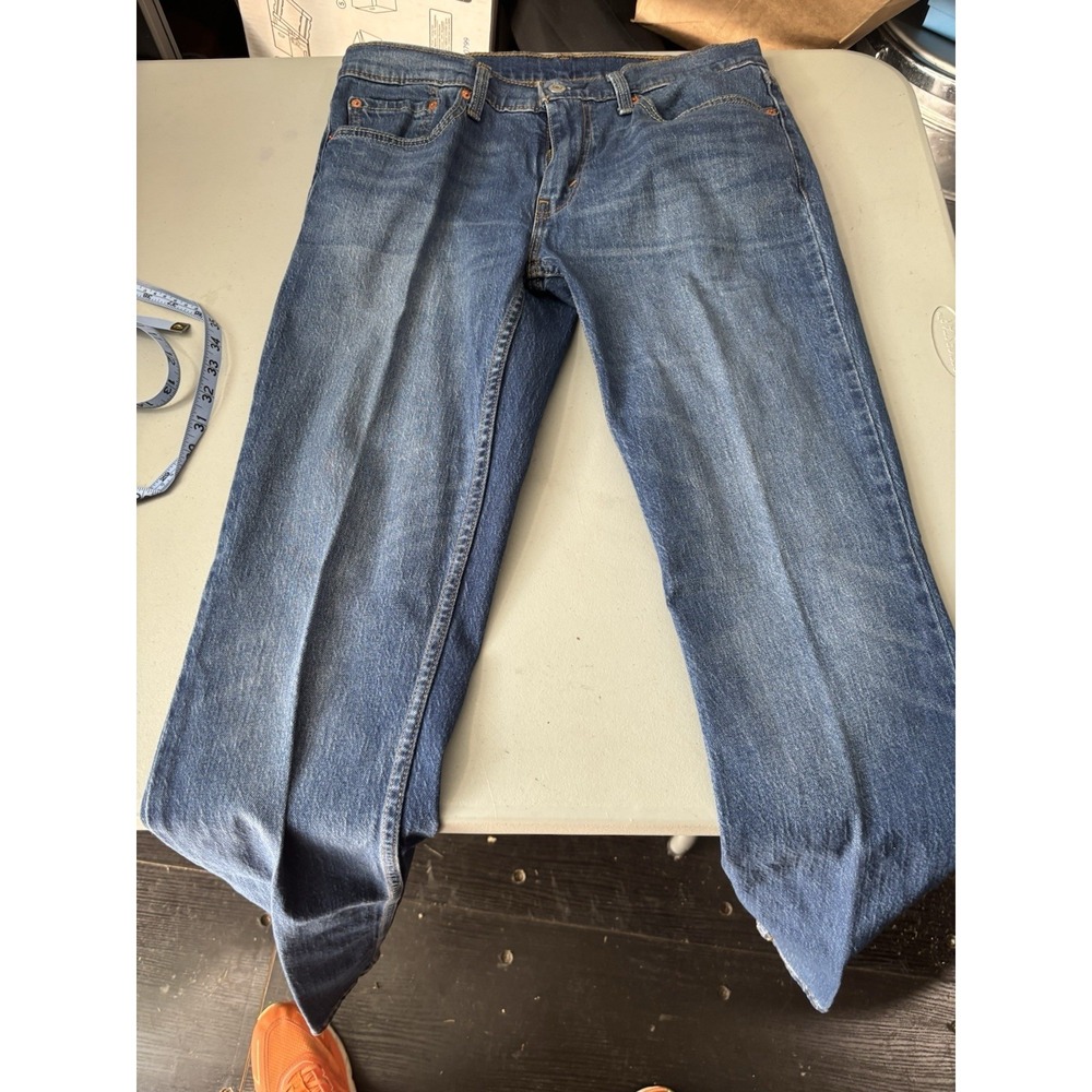 Levis 511 Men Blue Jeans Size 32 X 34
